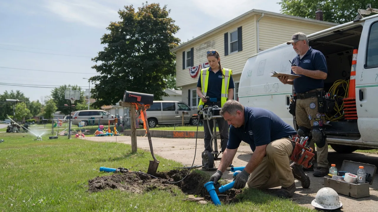 Slab Leak Repair in Delta, IA near me